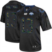 T.Y. Hilton Men's Jersey : Nike Indianapolis Colts 13 Limited Black Camo Fashion 30th Seasons Patch Jersey