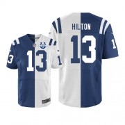 T.Y. Hilton Men's Jersey : Nike Indianapolis Colts 13 Limited Team/Road Two Tone 30th Seasons Patch Jersey