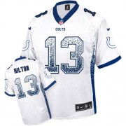 T.Y. Hilton Men's Jersey : Nike Indianapolis Colts 13 Limited White Drift Fashion Jersey