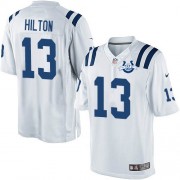 T.Y. Hilton Men's Jersey : Nike Indianapolis Colts 13 Limited White Road 30th Seasons Patch Jersey
