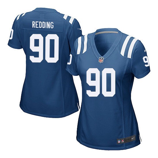Cory Redding Women's Jersey : Nike Indianapolis Colts 90 Game Royal ...